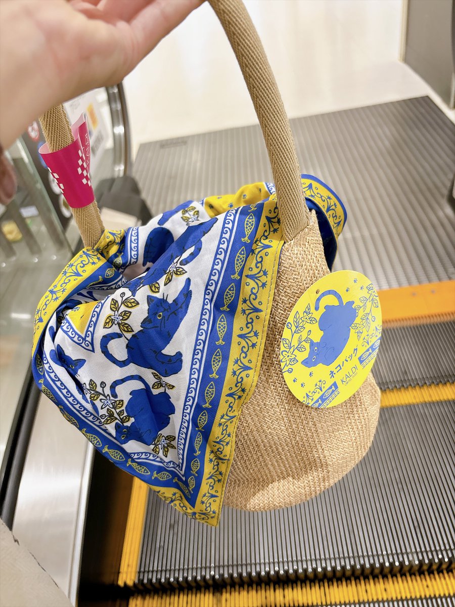 kanau43's tweet photo. 猫の日バッグ、抽選完全に忘れてたんだけど店頭で買えた〜〜！！！
お菓子いっぱい入ってる！！ https://t.co/LSQtSXSkgG