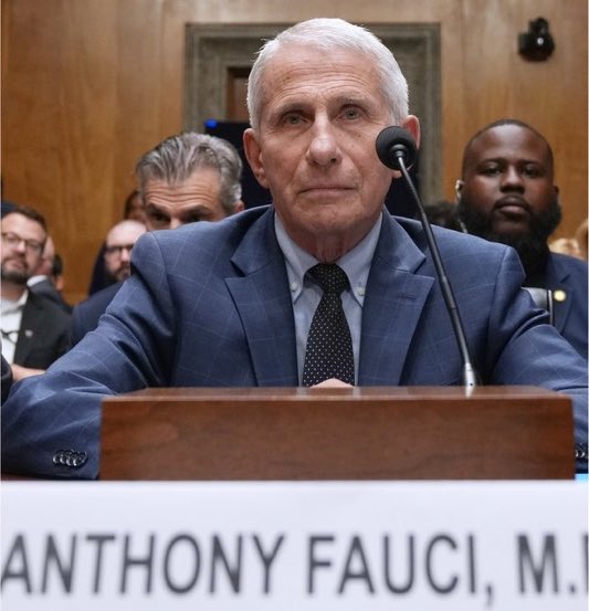 ProudElephant's tweet photo. 🚨 JUST IN: Senate Panel votes to refer disgraced Dr. Fauci to the DOJ for criminal contempt of Congress. https://t.co/bAgs2yAfYd