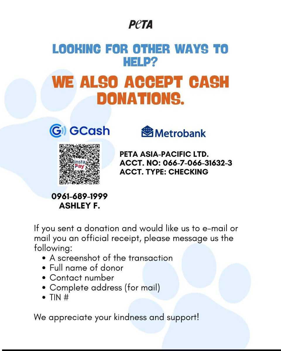 deityrozanov's tweet photo. [HELP 🔁 & 💟]

Taking this opportunity to share this post from Ampon Alaga (rescue and adoption project of PETA). 

They are currently in need of wet or canned dog food for their new rescues. You can directly drop it off at their office. They also have an e-wallet and bank where you can send monetary donation (check 4th pic). 

One wet/canned dog food can help a rescue survive another day.