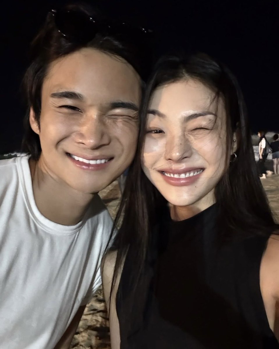 imvvin's tweet photo. aww myungju x chanyang went on a beach date 🥹🫶🏼 #thelovelab https://t.co/bi9uezfaAg