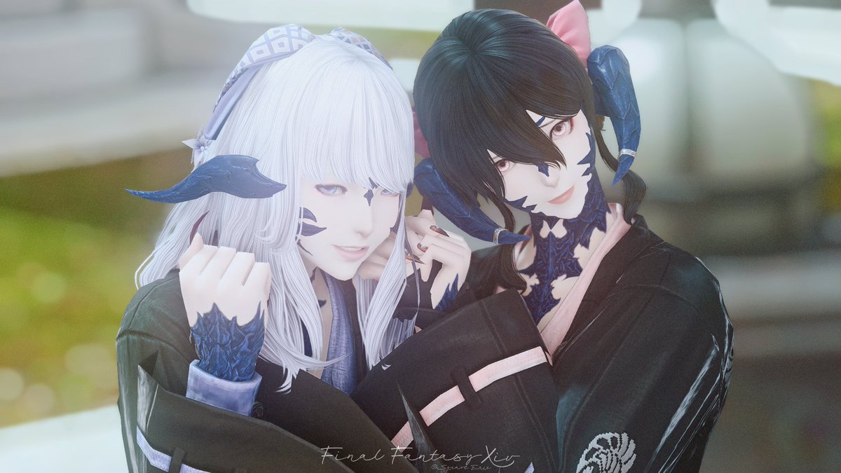 _narinari14_'s tweet photo. #おはウラ #前角倶楽部 #後角愛好会 #アウラ #FF14 https://t.co/56XAahES2f