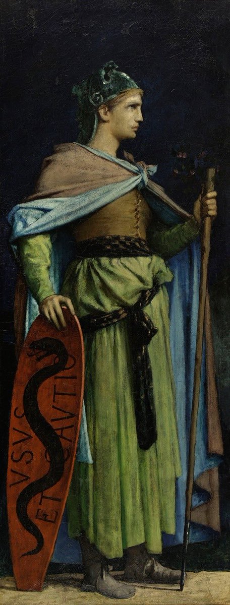 basedintrigues's tweet photo. ‘Le Droit Coutumier’ (1881)
Jules Elie Delaunay https://t.co/2xk41xEYxv