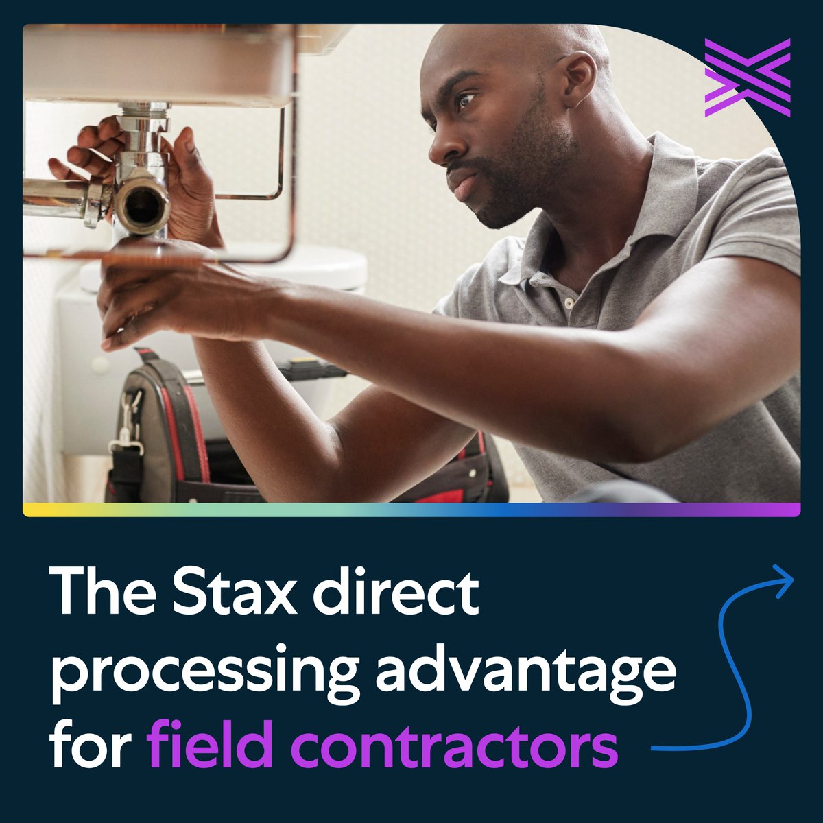staxpayments's tweet photo. As your field service business scales to a multi-branch operation, the  flat-rate processor you used to start your business may now be causing financial drain.

Moving to a direct, end-to-end provider like Stax Pay completely alters your unit economics. ⤵️
https://t.co/WeqZAwIWjg https://t.co/eGQ7XQZ8iW