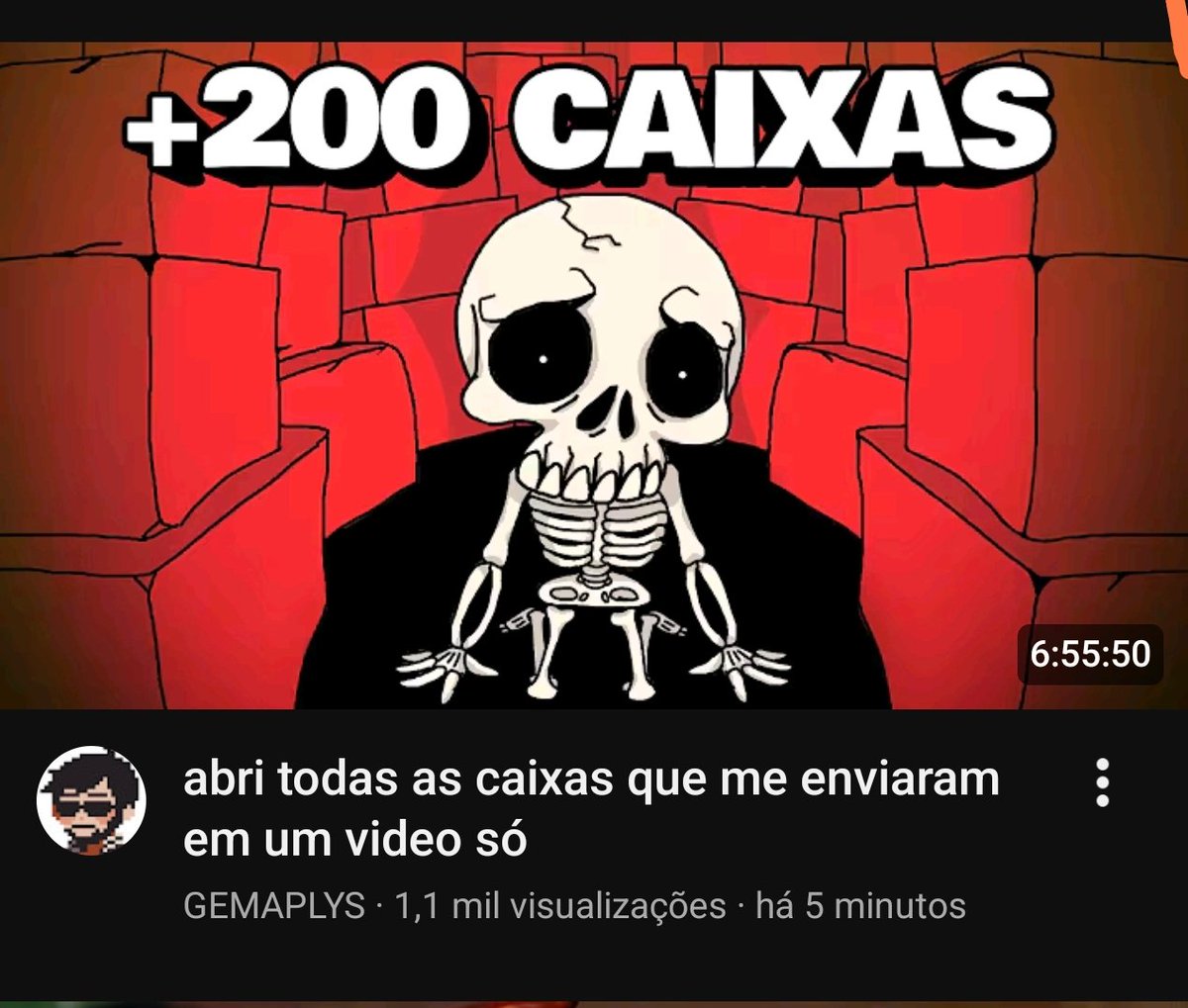 GamerTv025's tweet photo. Oh meu Deus..... Gemaplys está de volta https://t.co/lppd6Hf8DI