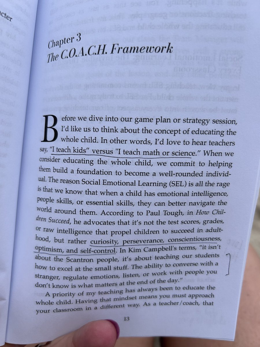 kblaird's tweet photo. βWe can not expect what we do not teach..β A compilation of practical strategies & suggestions from @KimCamp4Kids in The Teacherβs Game Plan. Her COACH framework will be a great resource for @hawks_principal & I to reference this year for new & veteran teachers! #LearnGrowLead https://t.co/Qty2z433NW