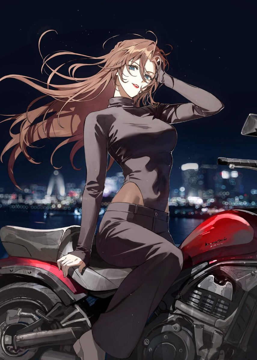 hu_na_'s tweet photo. ちはやさん🏍️ https://t.co/xYwTzyjlM8