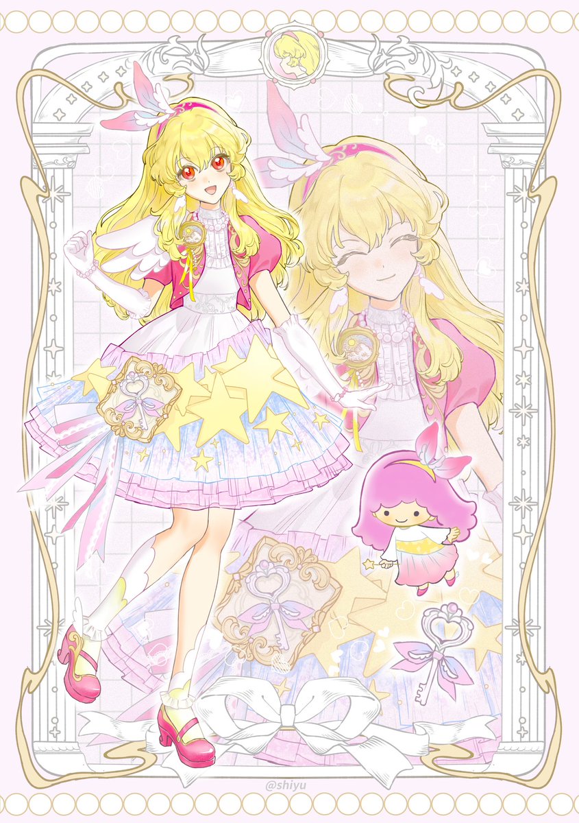 shiyuu_CU's tweet photo. サンリオキャラクターズ×アイカツ🌟コラボ
2wings&amp; Little Twin Stars
#アイカツ #aikatsu https://t.co/NUs0SKVOX0
