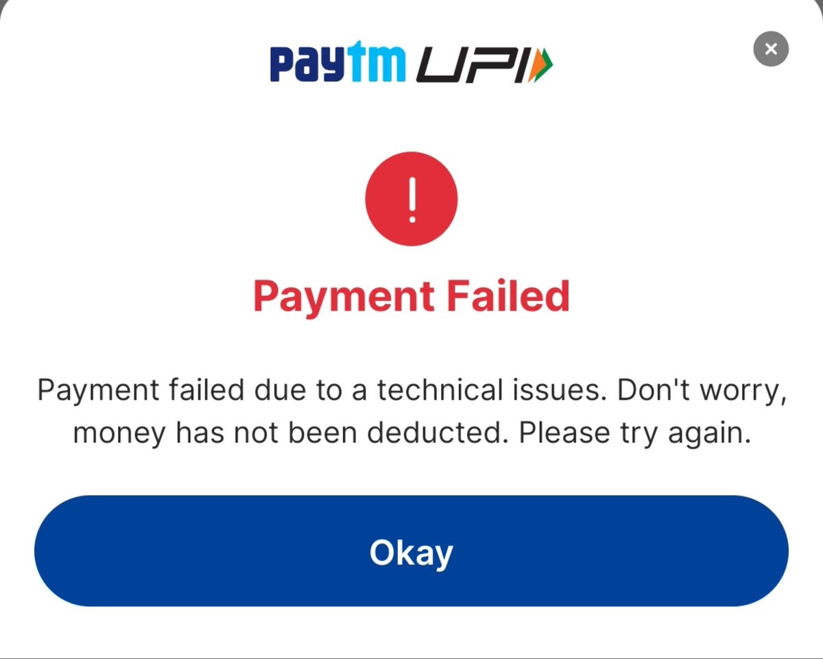 Umang_lal's tweet photo. @Paytm code push without QA? https://t.co/GP2CsbVUtI