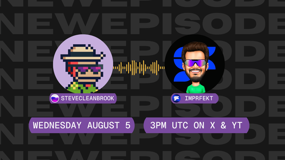 streamflow_fi's tweet photo. We're on the homepage of Solana Podcasts.

Our founder @imprfekt joined @SteveCleanBrook on Pirates Parley to talk solution first building, tokenomics, and equity backed tokens.

Thank you for having us.

Full episode in the comments ↓ https://t.co/oTT7as9Xoa