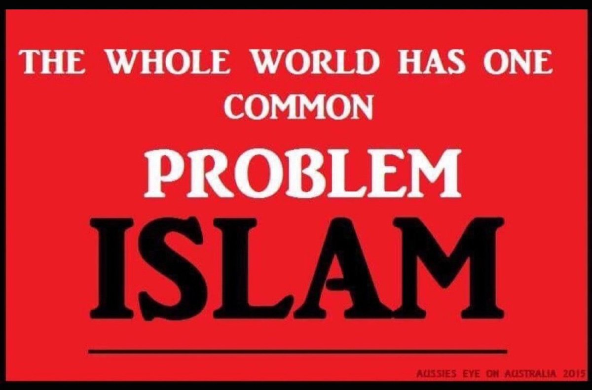 PATRIOT2_2's tweet photo. @ACTBrigitte ⚠️It's not islamophobia to protect your way of life.
Moderate islam doesn't exist.
You just have the quiet or vocal muslims. All despise the occidental way of life.
👉Wake up America 🇺🇸!!
#StopIslam #StopSharia #Remigration #StopIslamisation https://t.co/WhrqpOaT9g
