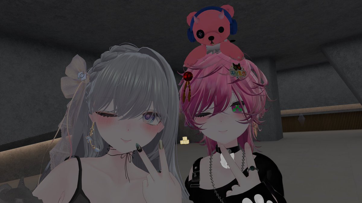 yuatus_737's tweet photo. #週間凪ちゃん集会 ありがとうございました！rioさんとお写真撮らせていただきました✨

#VRChat
#Nagi3D https://t.co/rJDdCr7rKW
