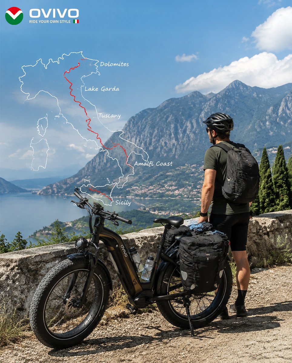 OVIVOBIKES's tweet photo. Some trips change your location.
Others change your perspective.

#OVIVO #EBIKE #FATBIKE #OVIVOBIKES #SummerRide #RideMore #OVIVOV6PRO https://t.co/ADvuFHVGRo
