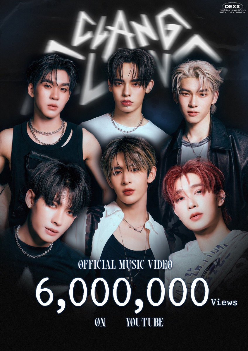 DEXXStation's tweet photo. 🎉💥 𝘾𝙊𝙉𝙂𝙍𝘼𝙏𝙎 — "𝘾𝙇𝘼𝙉𝙂 𝘾𝙇𝘼𝙉𝙂" 𝟲𝙈 𝙑𝙄𝙀𝙒𝙎 💥🎉

#CLANGCLANG_DEXX

ขอแสดงความยินดีกับเพลงเดบิวต์เพลงแรกของน้อง ๆ #DEXXth ที่มียอดรับชมทะลุ 6 ล้านวิว แล้วค้าบ! 🥳💙

พี่ๆ TheX อย่าลืมมาฟัง CLANG CLANG เพิ่มยอดวิวระหว่างรอเพลงใหม่กันนะค้าบบ
💙💙 https://t.co/IzRL8ZaNQx