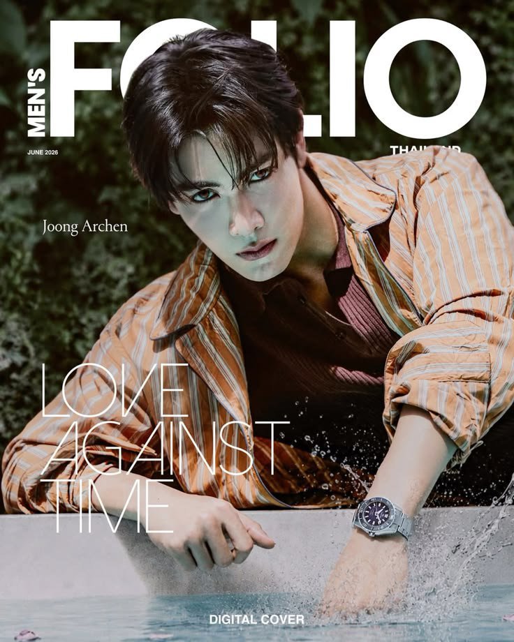 PortalJoongDunk's tweet photo. Joong Archen para a MEN'S FOLIO Thailand. Elegância, presença e muito face card. ✨

#เดอะบอยอินซอยปาร์ตี้ #MensFolioThailand #JoongArchen #จุงดัง #JoongDunk https://t.co/jCd8u7M4ji