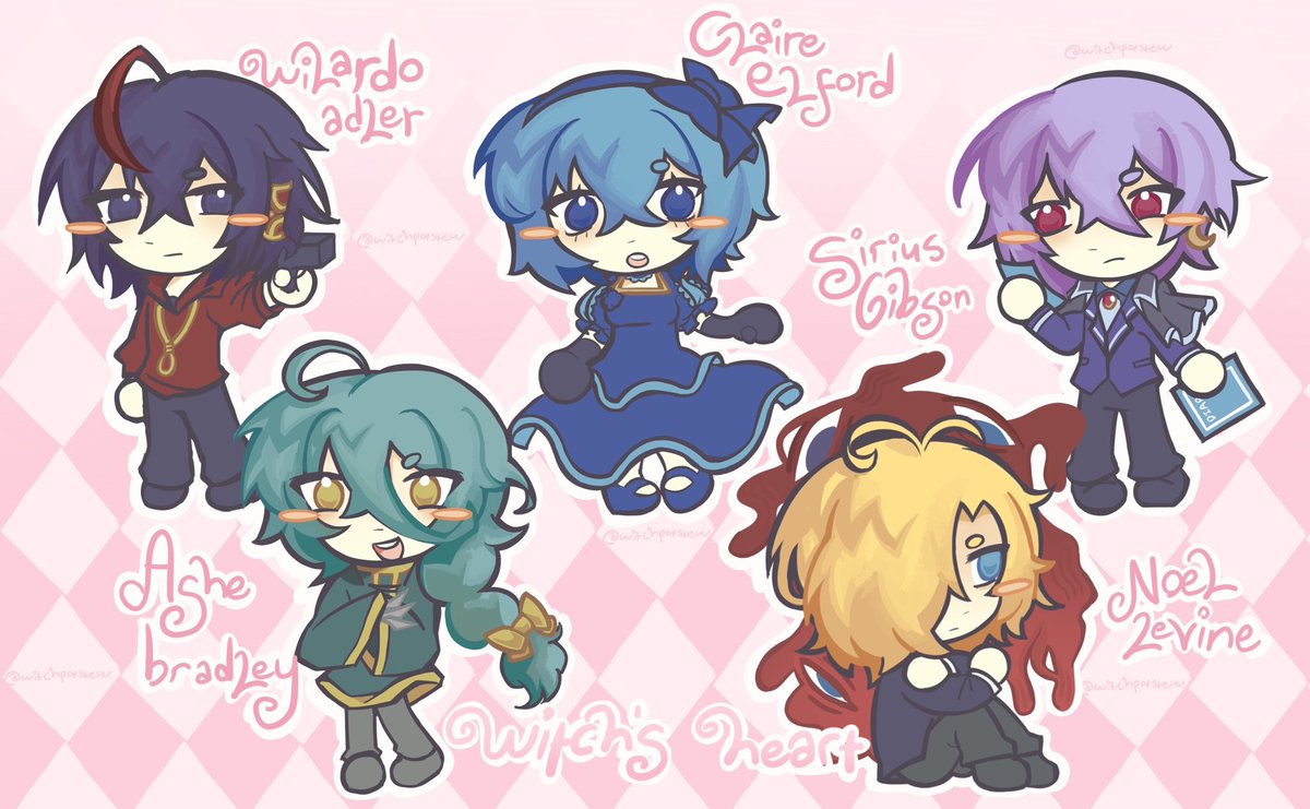 witchpotstew's tweet photo. witch’s heart chibi realness…💖💖 #witchsheart #whnoc #ashebradley #claireelford #wilardoadler #siriusgibson #noellevine #witchsheartfanart https://t.co/JZRWdj0sQu