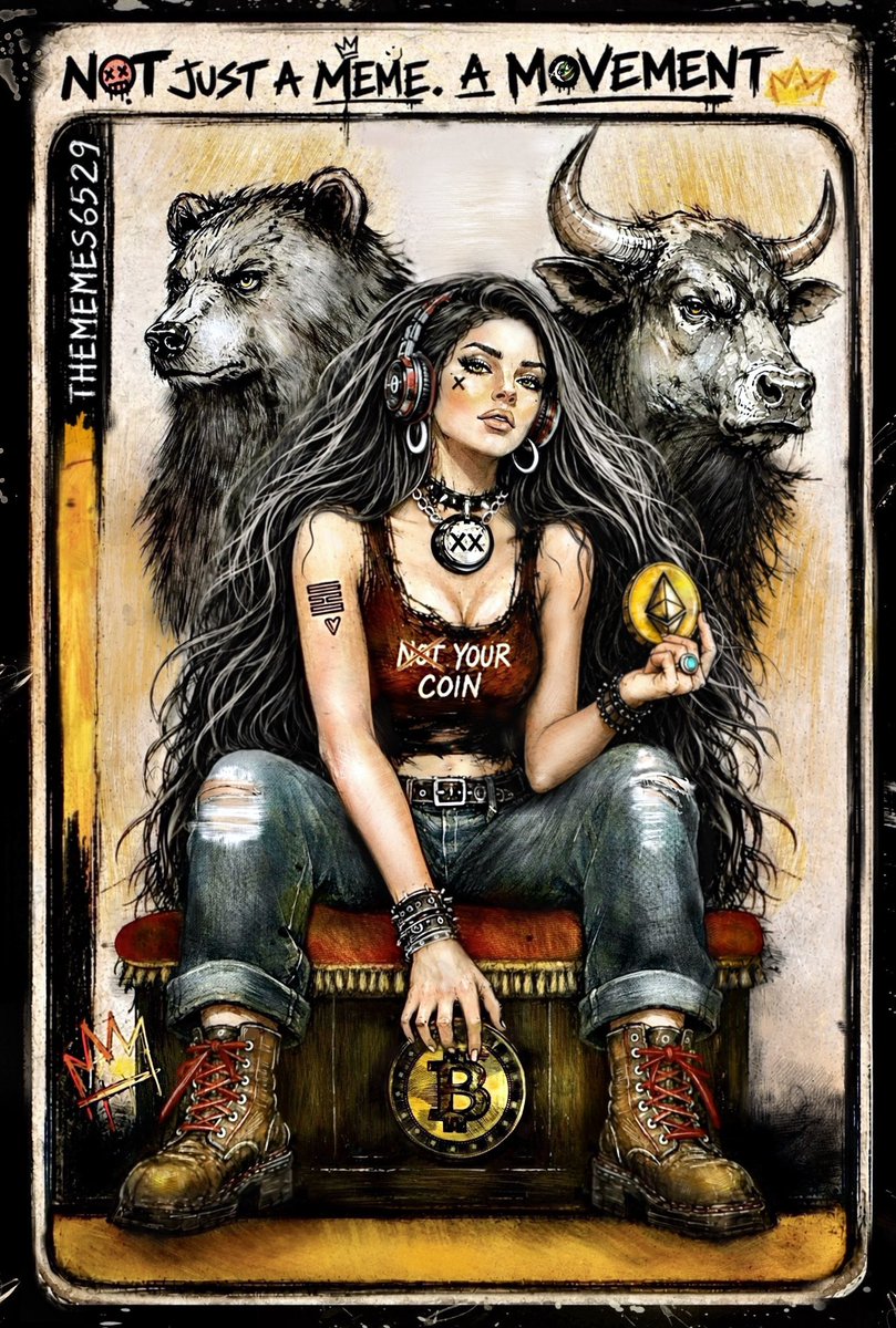 soliiiart1's tweet photo. GM
#meme card vs Artist 

QT yours 

#punk6529 https://t.co/X6JcQfKsHf