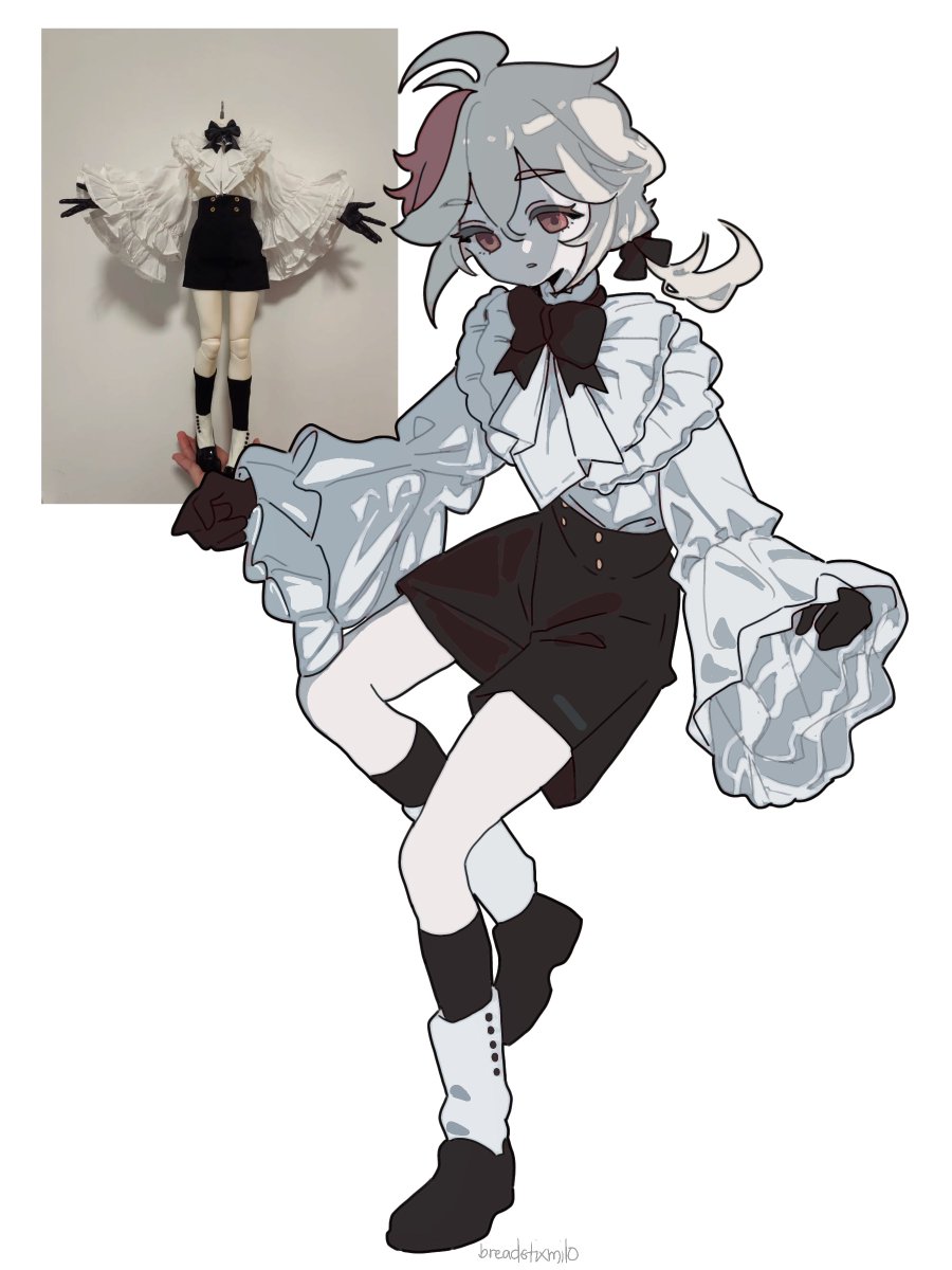 breadstixmilo's tweet photo. havent drawn my goat in a while😚 #kazuha https://t.co/9dDyoqBqu8