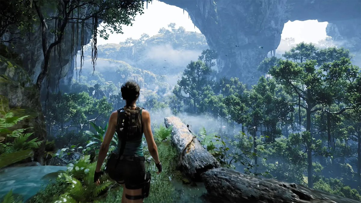 universocroft's tweet photo. Olha a DIFERENÇA que 30 anos fazem na vegetação entre o Tomb Raider 1 e o Tomb Raider: Legecy of Atlantis! 😳🔥

E a imagem do Tomb Raider: Legacy of Atlantis é do trailer 1 🤯 https://t.co/6FLUN3dfO3