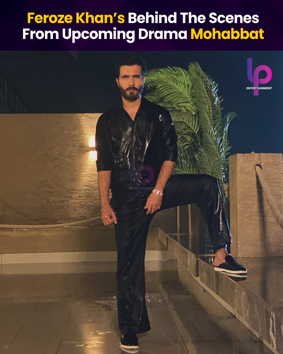 LP_Entertainmnt's tweet photo. Feroze Khan shares an exclusive bts from his upcoming drama serial Mohabbat. Starting soon on Geo Entertainment.
#FerozeKhan #Mohabbat #NewDrama #7thSkyEntertainment #NawalSaeed https://t.co/FWIT8QVul5
