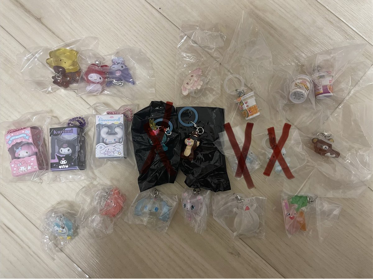miyou330720's tweet photo. めじるしアクセサリー ガチャガチャ 交換 クリスタル ヨッシー サンリオ シュガバニ モフサンド たまごっち
譲→写真1,2,3枚目(めんだこキティは条件厳しめ)
求→4枚目のみ
都内手渡しにてお取引き希望。郵送不可！
場所によって千葉埼玉も可能。条件の合う方がいらっしゃいましたらお声かけください https://t.co/EDR1Y11FDA