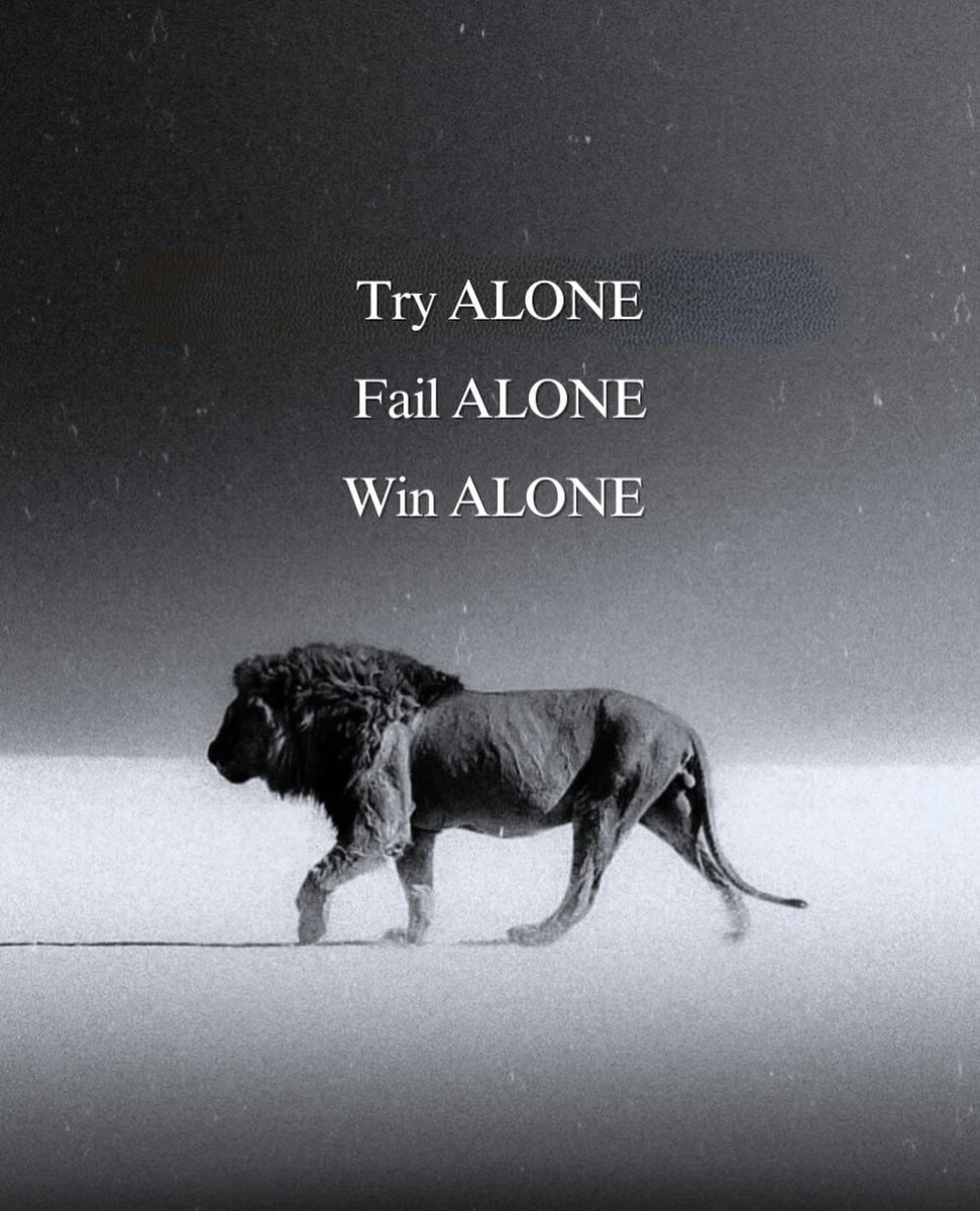 DearS_o_n's tweet photo. Dear son, be comfortable alone. https://t.co/l7NjIwtXJ5