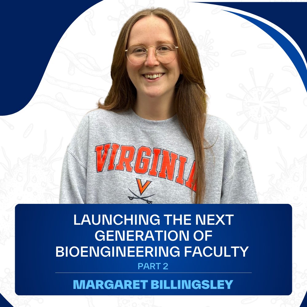 pennbioeng's tweet photo. Our Launching the Next Generation of Bioengineering Faculty series continues with Margaret Billingsley.

Read how her experience in the Mitchell Lab helped prepare her to launch her own lab at @UVA Engineering.

https://t.co/QveheNqYXu

@PennEngineers #Bioengineering https://t.co/aLCIJt7pTo