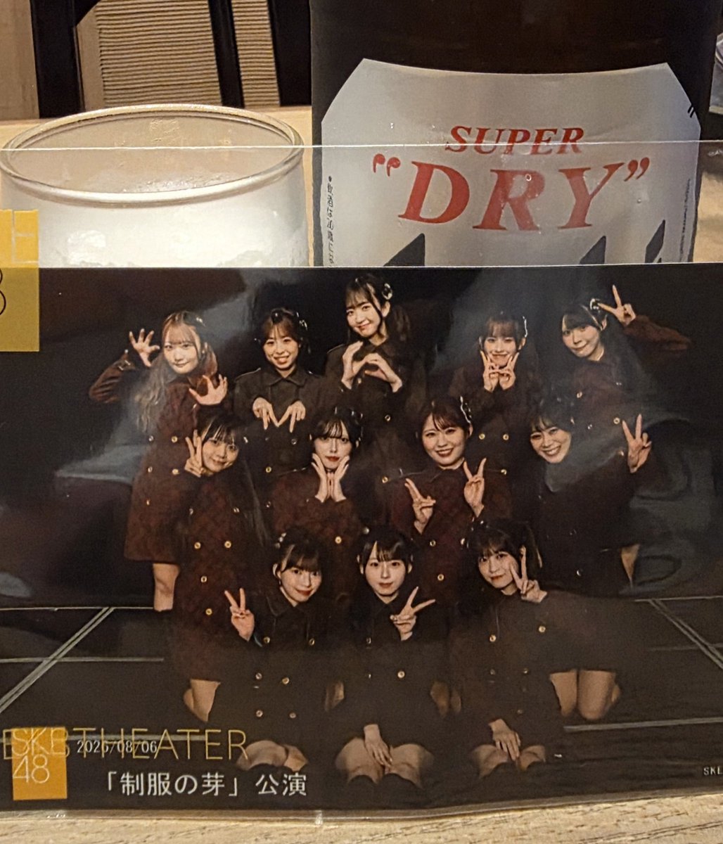 nazokuma's tweet photo. 「制服の芽」公演終了。楽しかった！　ゆうかたん、今日も本当にありがとう！　MCも絶好調だったし(笑)、はよアーカイブを観たいｗ
そして、はななんがむちゃむちゃかわいかった！！　｢枯葉のステーション｣は圧倒的で聞き入ったり。推せる！
そしてそして、みやびーむがやっぱりかわいい←←← https://t.co/f6oGMvCNZC