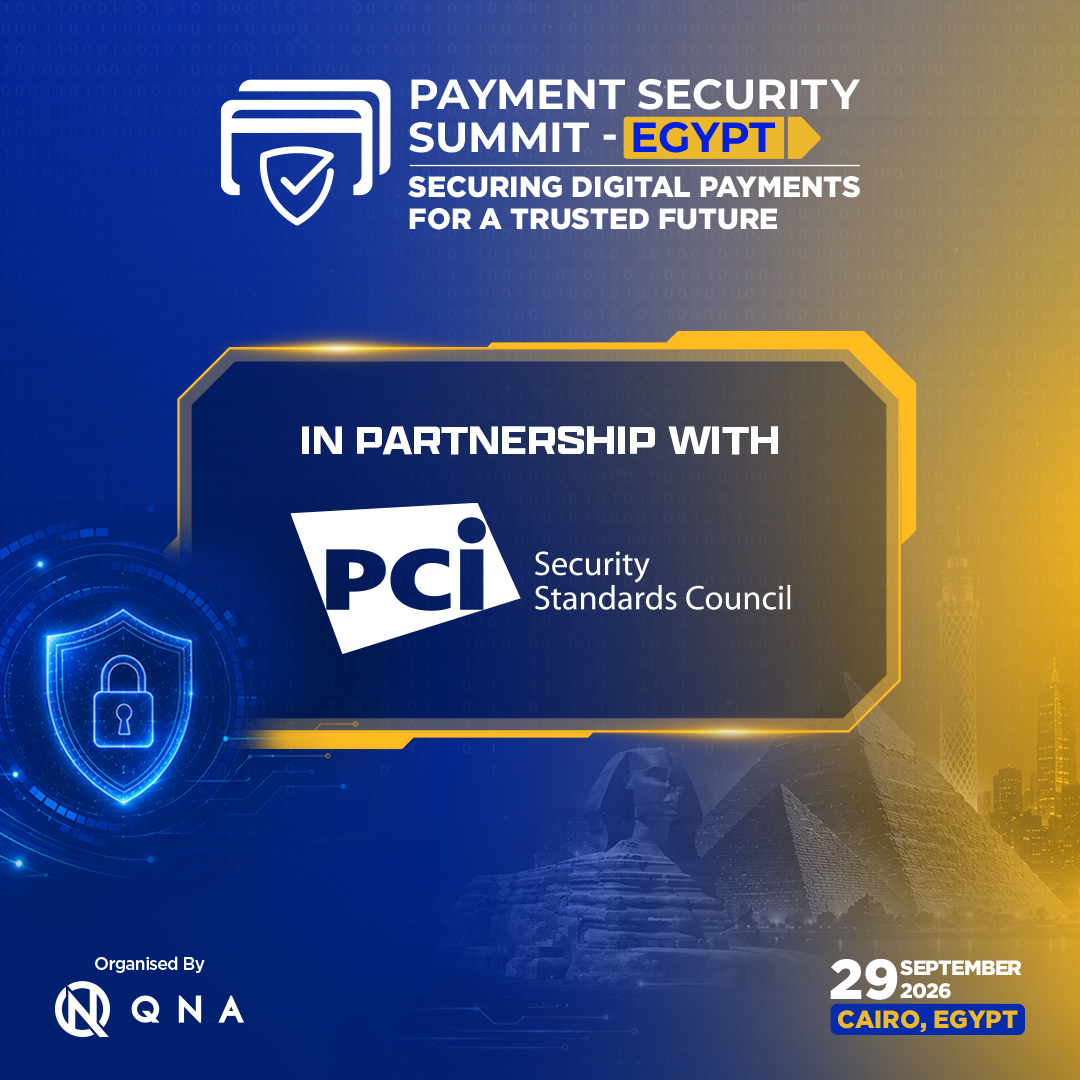 qna_marcom's tweet photo. We’re proud to welcome the PCI Security Standards Council as an official partner of Payment Security Summit – Egypt 2026.
📅 29 September | Cairo
🔗 Sponsorship prospectus: https://t.co/zvJH93tFFu
#PSSEgypt #PaymentSecurity #PCISSC https://t.co/KZWRb7Rmww