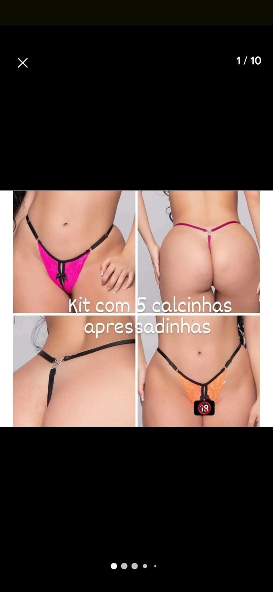 Desconto_Agora's tweet photo. Para a esposa que gosta de facilitar as coisas https://t.co/tLL5eWntSx

Kit 5 calcinhas fio dental com abertura frontal. https://t.co/tLL5eWntSx
Prática, sexy e com o coelhinho da Playboy.

Ideal pra deixar o clima mais quente.
https://t.co/tLL5eWntSx

#calcinhafiodental #calcinhacomabertura #lingerieerotica #sexylingerie #calcinhasexy #lingeriecasal #fiodental #apressadinha #lingeriesensual #wata #chudai