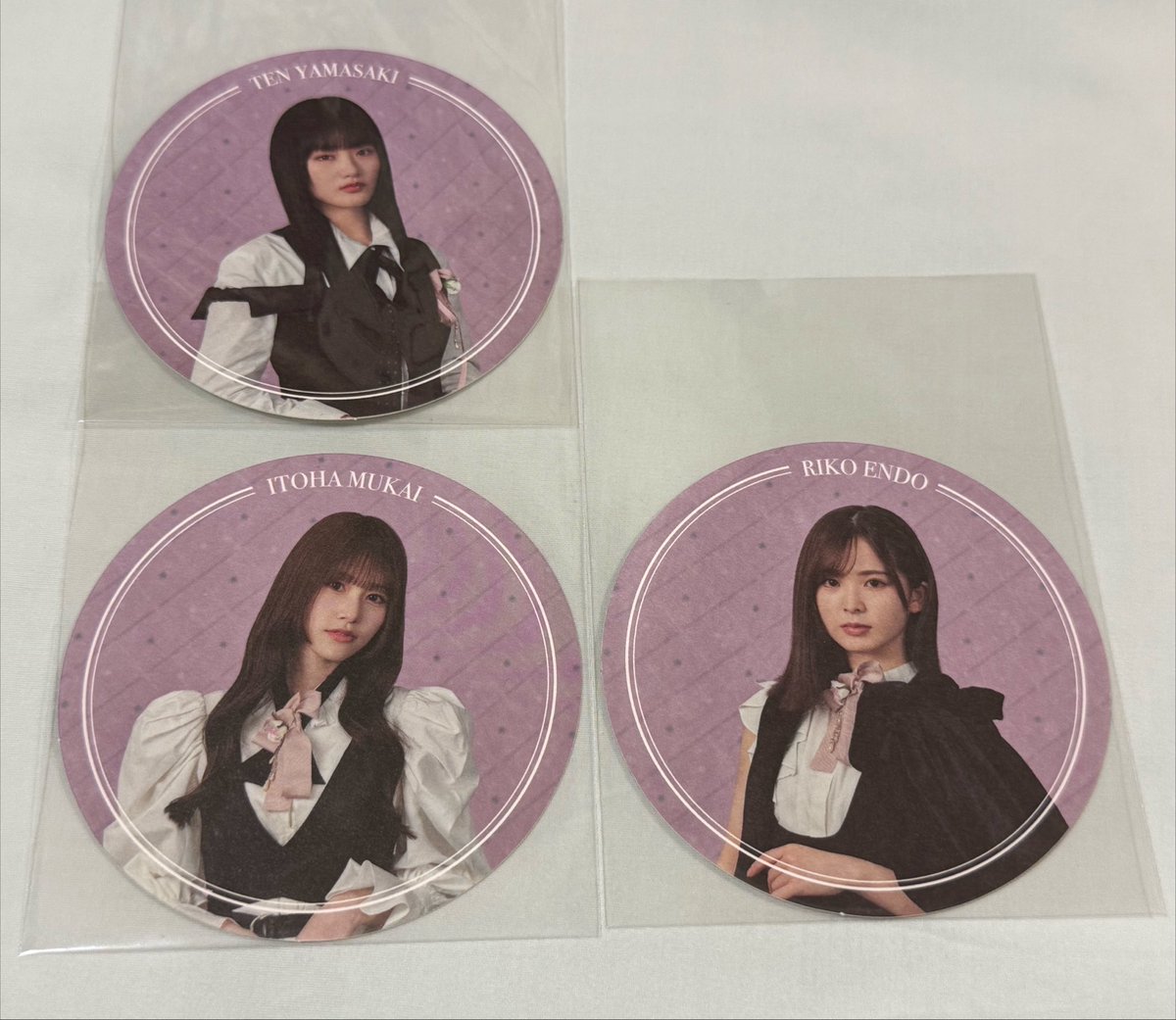 nyan46ri's tweet photo. 櫻坂46 cafe 2026 コースター

譲→山﨑天、遠藤理子、向井純葉
求→森田、山下、浅井、山川

ツアー千葉1日目もしくは名古屋周辺での手渡し希望です。
その他今後の日程はご相談ください。 https://t.co/VIeIzl7259