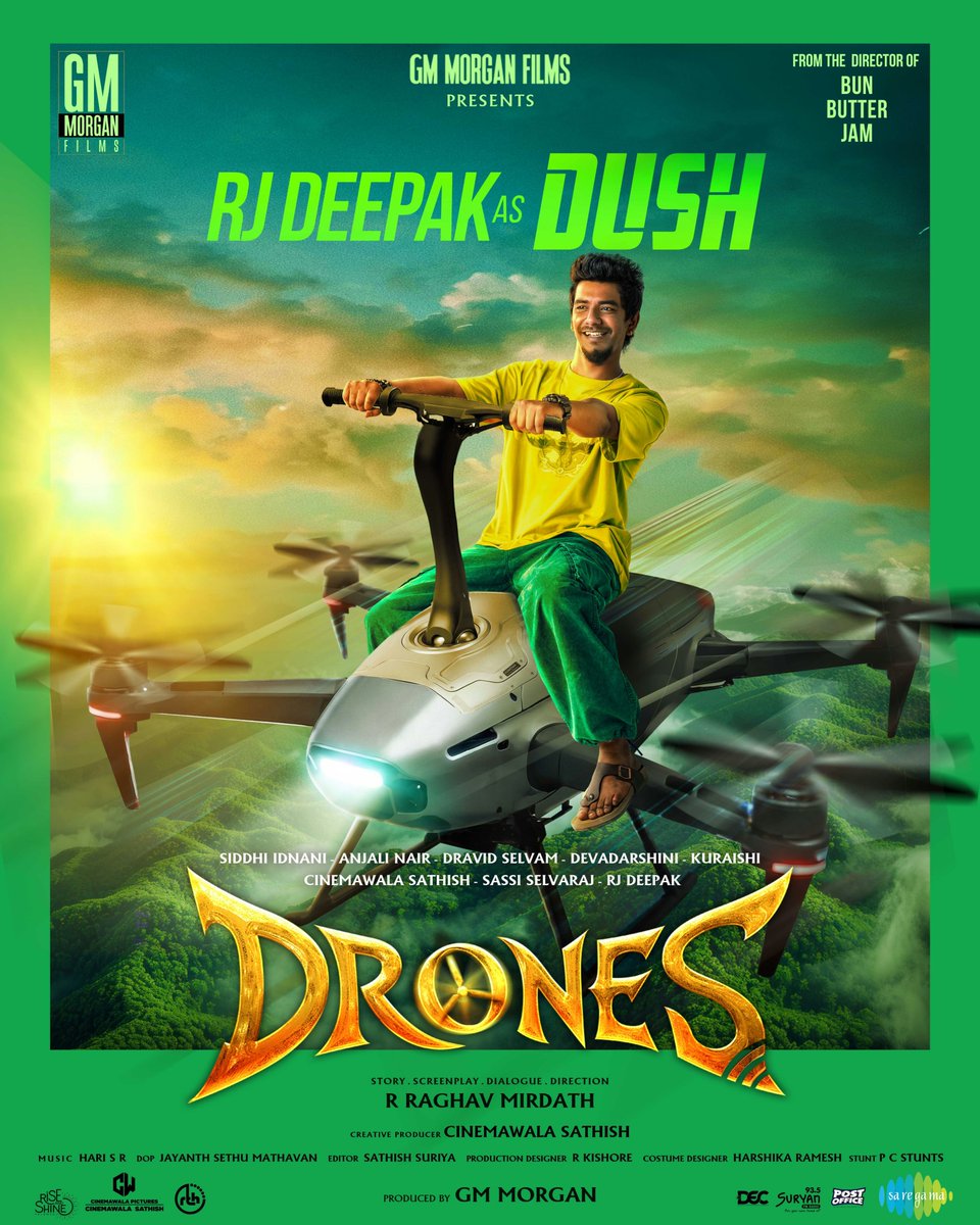 kayaldevaraj's tweet photo. Taking that iconic radio voice straight onto the silver screen🎙️
#PrankCallDeepak 
Thrilled to welcome @rjdeepak_offl as he steps into our high-concept universe to bring nonstop laughs, cosmic confusion🛸 🎉

@GMMorganFilms @RMirdath @SiddhiIdnani @ianjalinair @DevadarshiniC @Dravid_Selvam @Mohamedkuraish1 @sathishoffl @SassiSelvaraj @rjdeepak_offl @imhari_sr_ @jayanthsm @Ruben_trailers @editorsuriya @Harshika_Ramesh @PC_stunts @pooranigiridha5 @iambobtony @olisoundlabs @gbalaji @Falconvfxstudio @Harish7061 @prathool @saregamasouth @SuryanFM @bypostoffice @teamaimpr @RiseShineTalent @cinemawalaoffl
@KvMothi @Decoffl_

#RaghavMirdathNext #GMMorgan #FantasyHorror