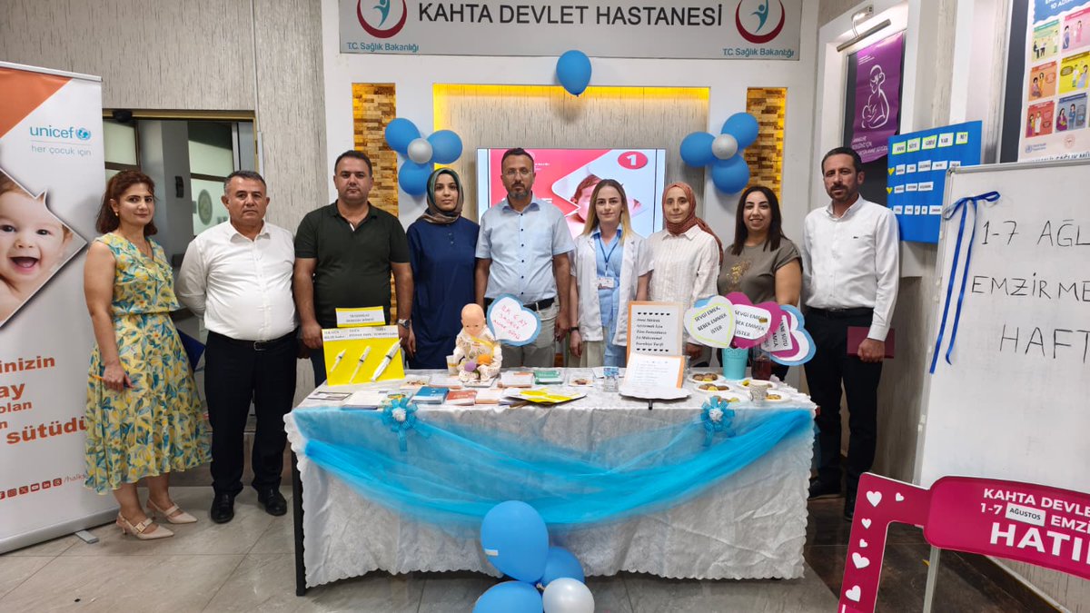 KDevlet15374's tweet photo. Hastanemizde “1–7 Ağustos Dünya Emzirme Haftası” Kapsamında Farkındalık Etkinliği Düzenlendi

Dünya Emzirme Haftası kapsamında, hastanemizde anne sütünün önemi konusunda toplumsal farkındalık oluşturmak ve emzirmeyi teşvik etmek amacıyla çeşitli etkinlikler gerçekleştirildi. https://t.co/BpqWuDN47j