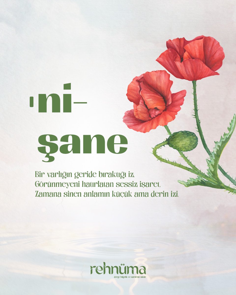 rehnumadergi's tweet photo. Nişane
Bir varlığın geride bıraktığı iz,
Görünmeyeni hatırlatan sessiz işaret,
Zamana sinen anlamın küçük ama derin izi.

🌐 https://t.co/L8j3bvr9gl

#Nişane
#bilgelikvezarafet
#rehnümadergi
#zarifyasam https://t.co/QFRXKzB84n