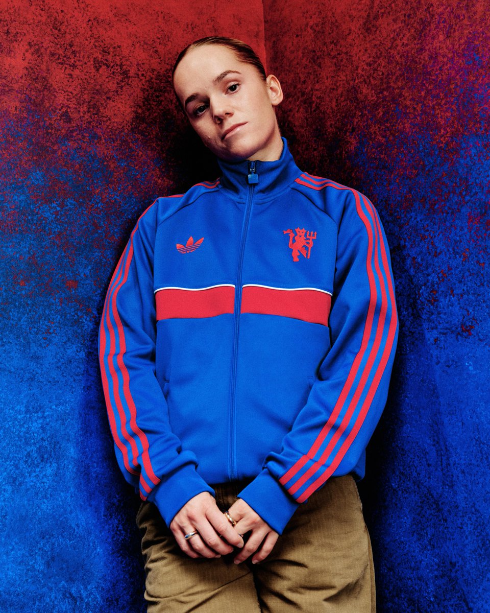 ManUtd's tweet photo. This adidas Originals anthem jacket is too good 🥶
