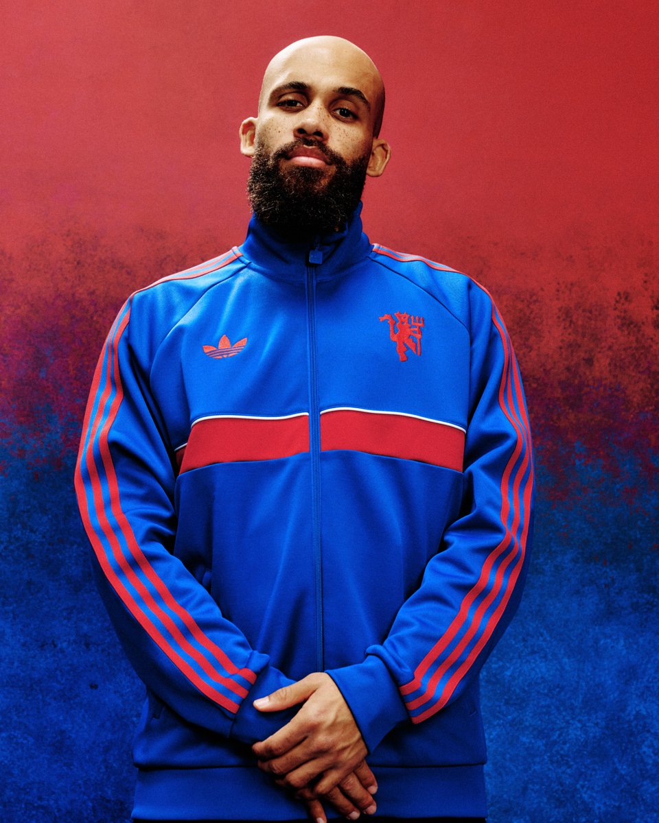 ManUtd's tweet photo. This adidas Originals anthem jacket is too good 🥶