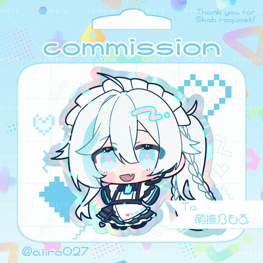 aiiro027_sub's tweet photo. 🐰🔋❤️💙 https://t.co/fVlyH9Vzka
