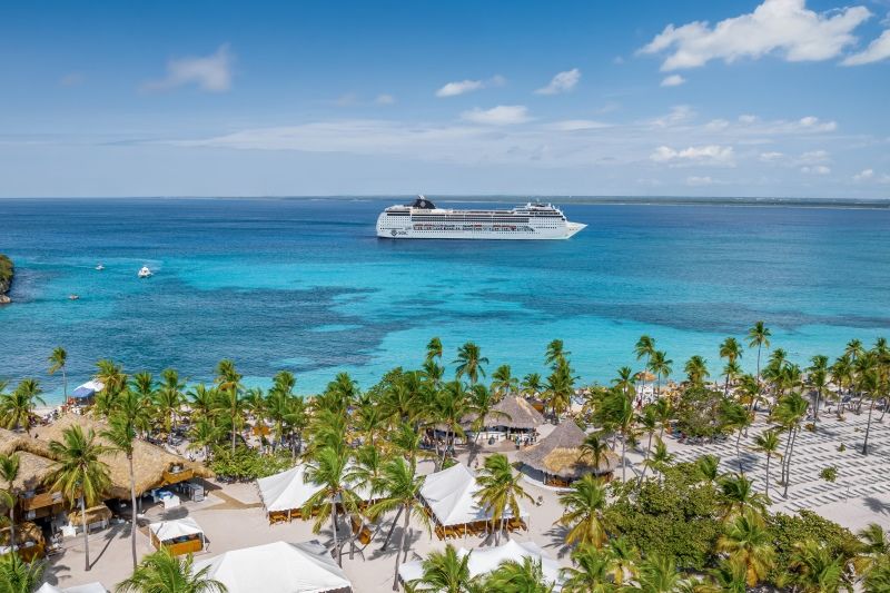 CruiseIndustry's tweet photo. MSC Reveals Details for Catalina Sugar Beach, Opening November 2026 https://t.co/44elYecjIi https://t.co/cl7QEoYI9D