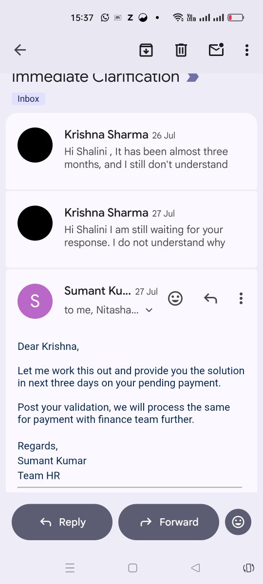KrishnaSha8721's tweet photo. @rakeshkaul @Livpure_India @LivpureSmart @SARGroupindia I don't understand why he keeps responding when there is no value to his words. Every time I receive another false commitment instead of a resolution. If the issue cannot be resolved, please be honest and communicate. https://t.co/JEGSJPlt2h