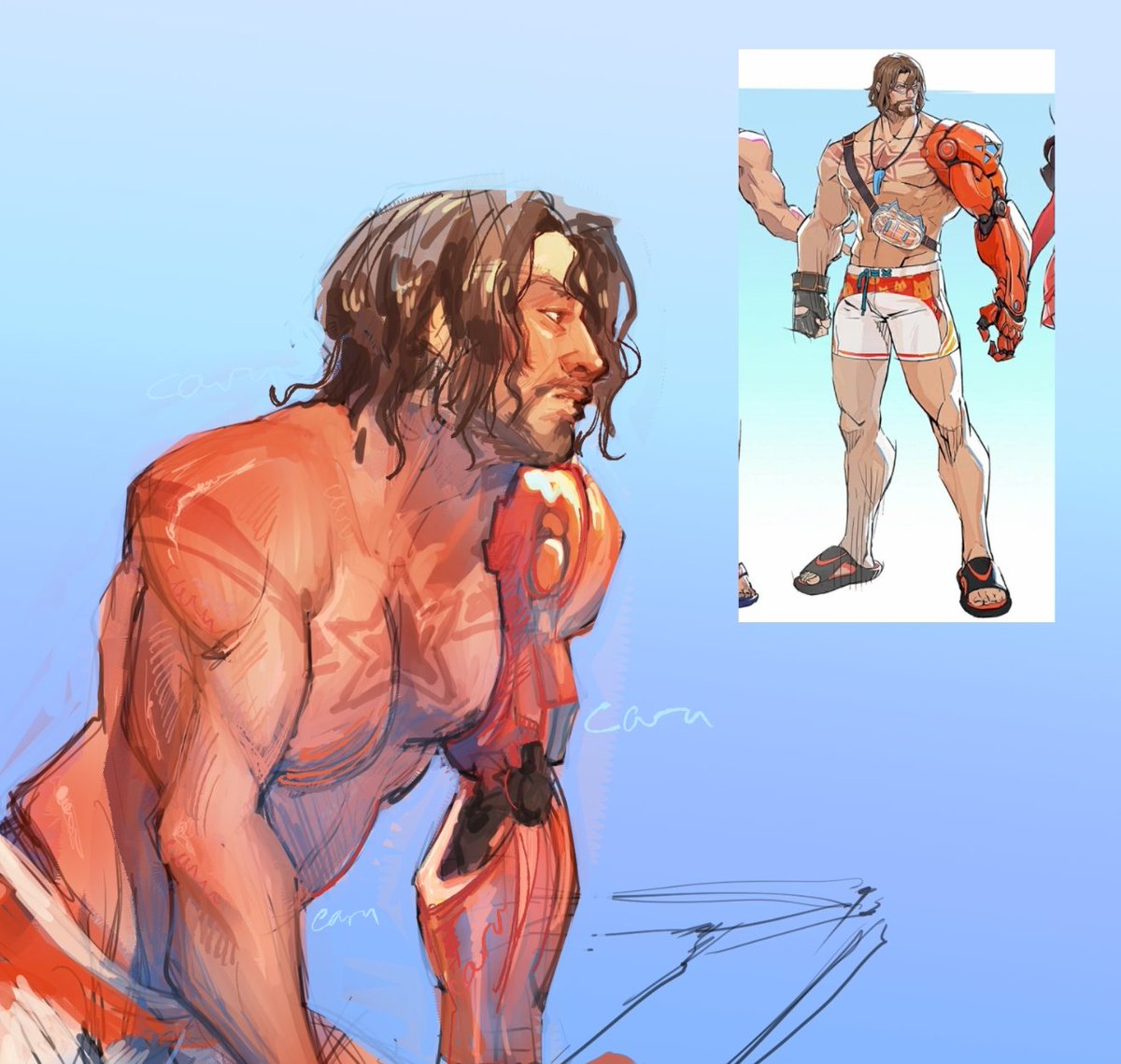 devilcaru's tweet photo. I need this man ..... #MarvelRivalsㅤ https://t.co/z9LIP88Pbb