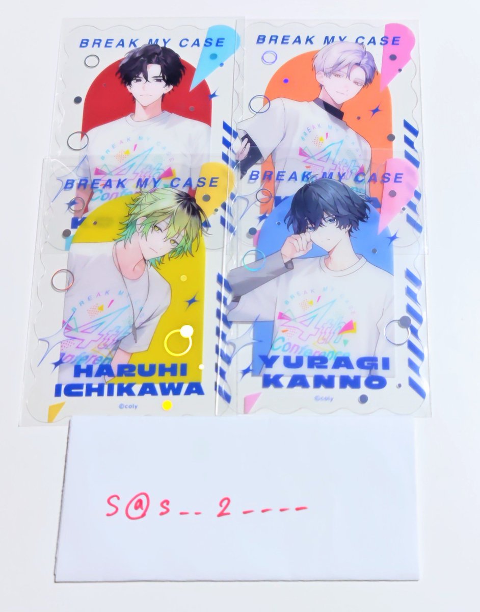 s__2____'s tweet photo. 【交換】
ブレイクマイケース ブレマイ 4thカンファレンス

譲)
アクリルリング
→ 環野 隠岐谷 相沢 祠堂 立科
クリアカード
→ 皇坂 環野 壱川 祠堂

求) 綾戸 宇京 各1
決まり次第 新開 須王 各1

郵送にてのお取引となります。
お気軽にお声掛け下さい*° https://t.co/PVVdm9fDfw