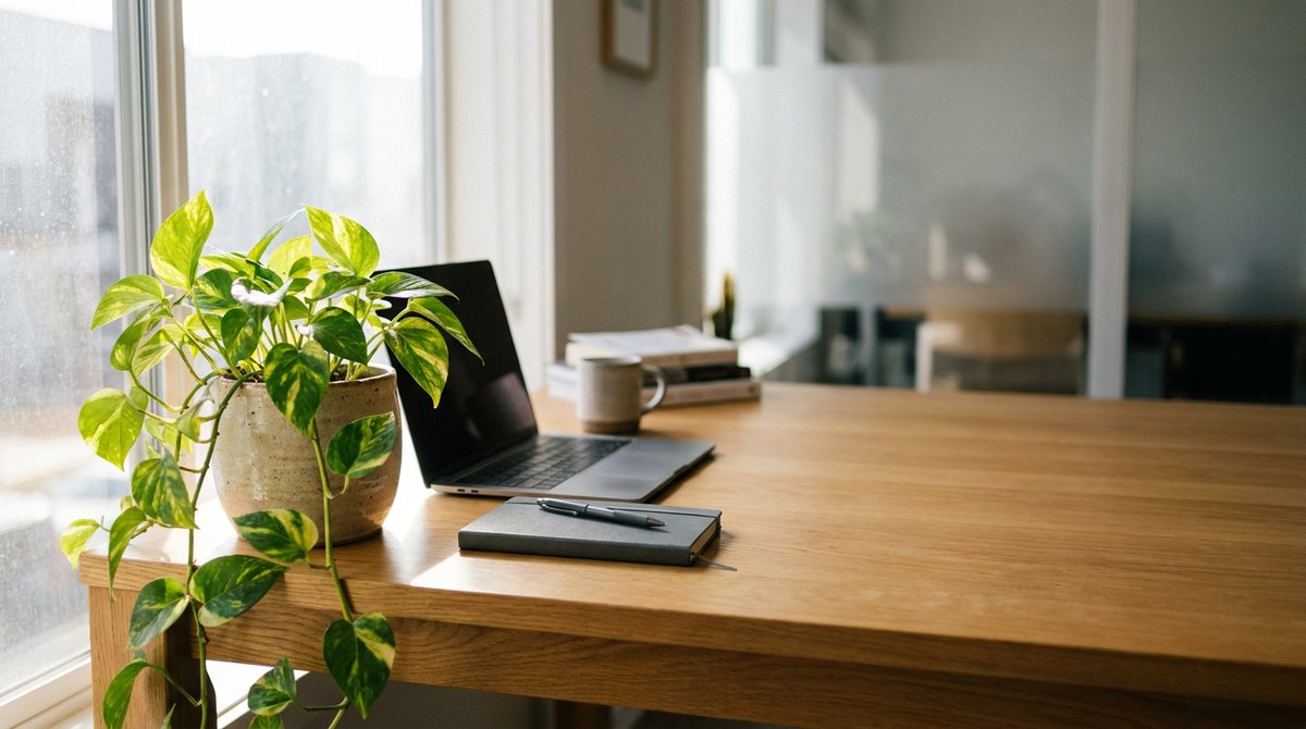 manikart's tweet photo. A Pothos is one of the easiest ways to make a workspace feel more alive. 🌿

✔ Beginner-friendly
✔ Fast-growing
✔ Beautiful trailing vines
✔ Easy to propagate
Sometimes, one small plant is all a desk needs.
#Pothos #OfficePlants #IndoorPlants #PlantCare https://t.co/u7hcl2G6XY