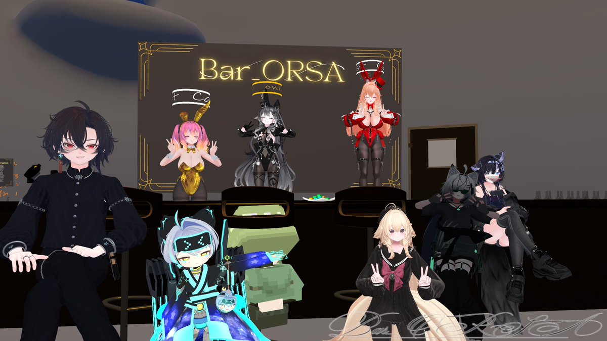 Suuzisabu's tweet photo. #Bar_ORSA
最近のBar_ORSAの集合写真です
ありがとうございます〜〜 https://t.co/a3dr27Zs6l