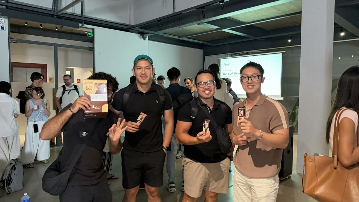 techopsasia's tweet photo. Da Nang just had its main character moment in AI.

All the way from SF, @nickwm from Cursor came through to talk AI with the Da Nang community.

Shoutout @cursor_ai for keeping our local AI scene thriving.

And to everyone with the top questions; appreciate you https://t.co/i3EByx59e2