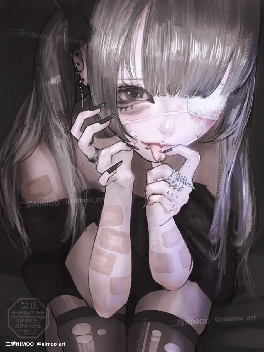 nimoo_art's tweet photo. Sweet Home🤕
#イラスト #地雷系 https://t.co/5reKFw2uiR