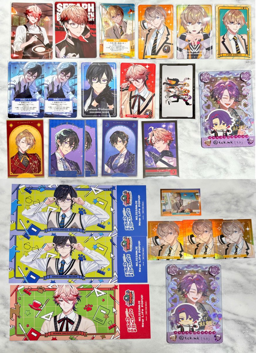 tck_mk's tweet photo. 【交換】にじさんじ VOLTACTION 4周年 4th Anniversary チェキ風カード OS特典 星型カード 学園ゔぉるたくしょん IMPACT カレー チケット

譲：画像①②

求：引用元参照
4周年含むお取引希望

郵送＞都内神奈川手渡し応相談

詳細・お声掛けは引用元へお願いいたします https://t.co/3mTMBV8zDc
