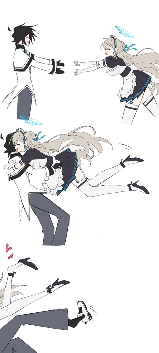 LukishiFukari's tweet photo. Asuna's Hug Attack~♡!!

#BlueArchive #ブルーアーカイブ #ブルアカ https://t.co/ubrT9ZuTad