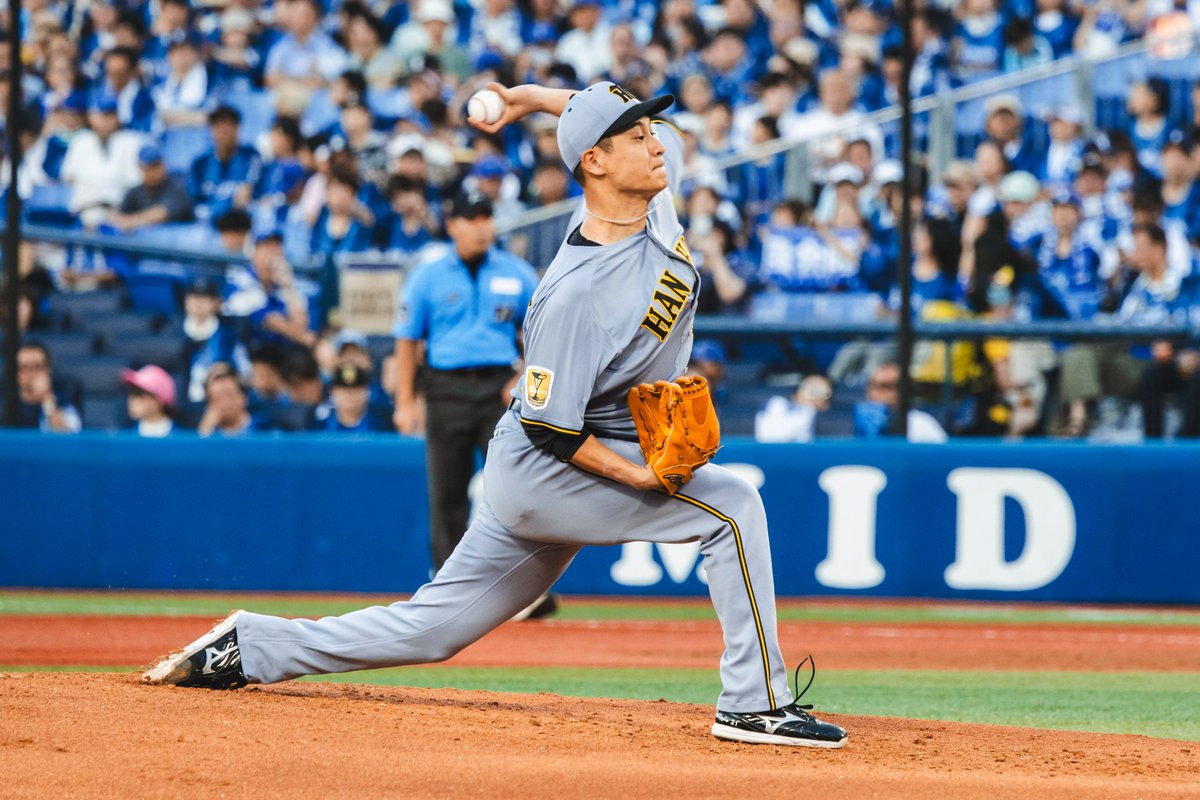 TigersDreamlink's tweet photo. ／
＃JERAセ・リーグ 速報⚾
＼

本日の ＃月間JERAセ・リーグAWARD ノミネート選手はこちら✋
6回3失点、勝利投手！＃大竹耕太郎 選手です。

ノミネート選手はこちら　https://t.co/LunlRt2HYh
JERA協賛特設ページ　https://t.co/9TrSnqzYic

#JERA #灯セ #阪神タイガース https://t.co/IaW3PvapXA