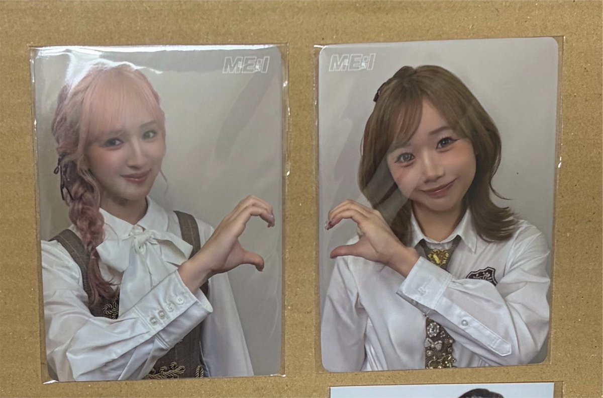 ebi_tsuzu's tweet photo. ME:I ミーアイ 交換 花咲く道 予約キャンペーン トレカ

【譲】清水恵子 山本すず

【求】未使用 シリアル
or同種櫻井美羽or同種海老原鼓

お気軽にお声掛けください！

#ME_I交換 #ME_I https://t.co/yDDrp3PQUF