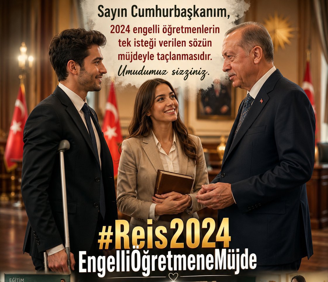 hekimearyenky30's tweet photo. Her geçen gün umut eksilmesin. 2024 EKPSS öğretmenleri adil bir takvim bekliyor.🧿
@RTErdogan @Yusuf__Tekin @Akparti @tcbestepe @iletisim @tcmeb @oktay_saral @fuatoktay #perşembe #FBvSTU #BETAE  #masfn #karcl #XAUUSD #Gümüş #empae #MühürEngelliÖğretmen2024 https://t.co/3MM1edYutg