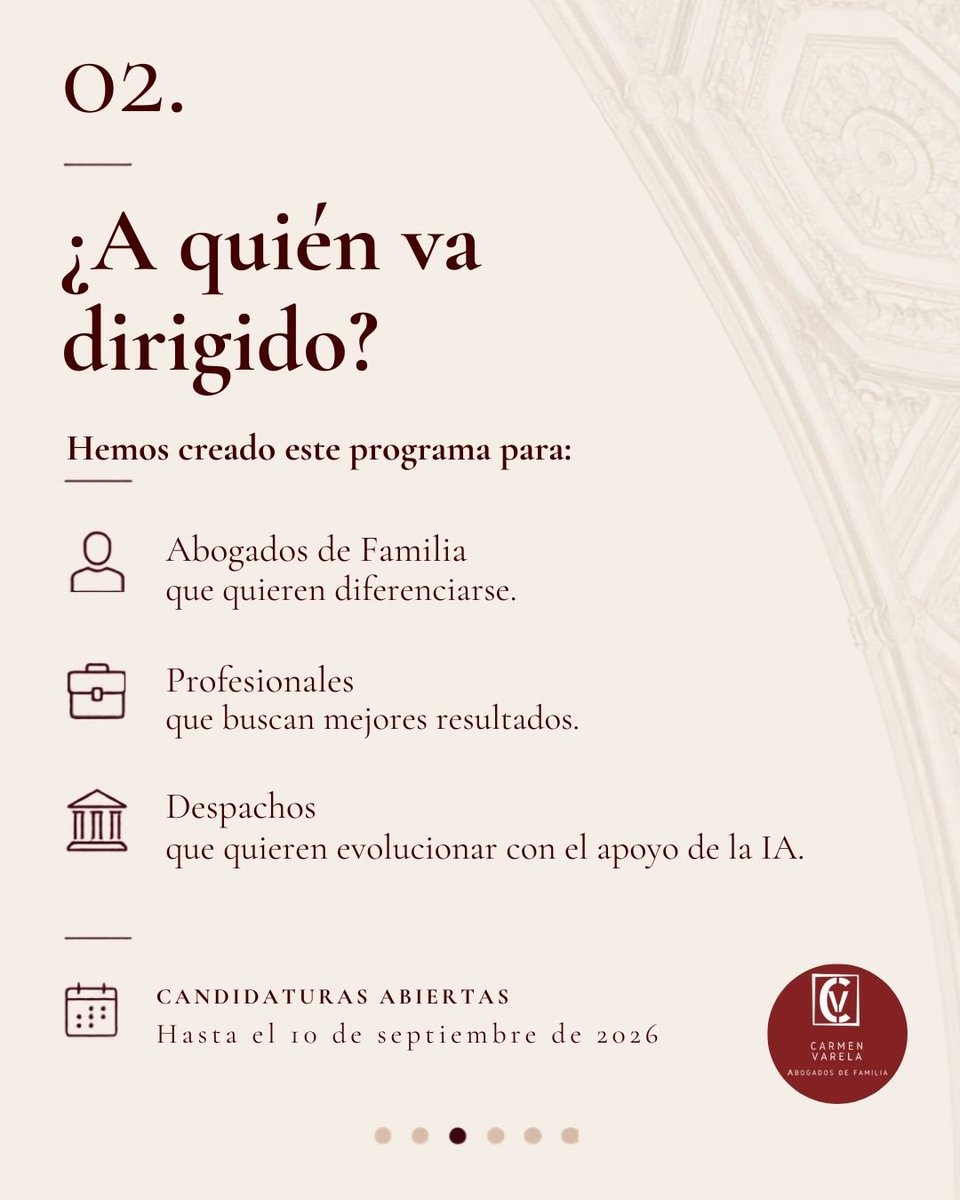 cvarelaabogados's tweet photo. ⚖️ La diferencia entre un buen abogado y uno excelente no está solo en lo que sabe, sino en el método con el que trabaja.

Después de más de 30 años de ejercicio profesional, presento el Método CVA: un programa práctico en el que compartiré las estrategias https://t.co/ZQklh12QOL